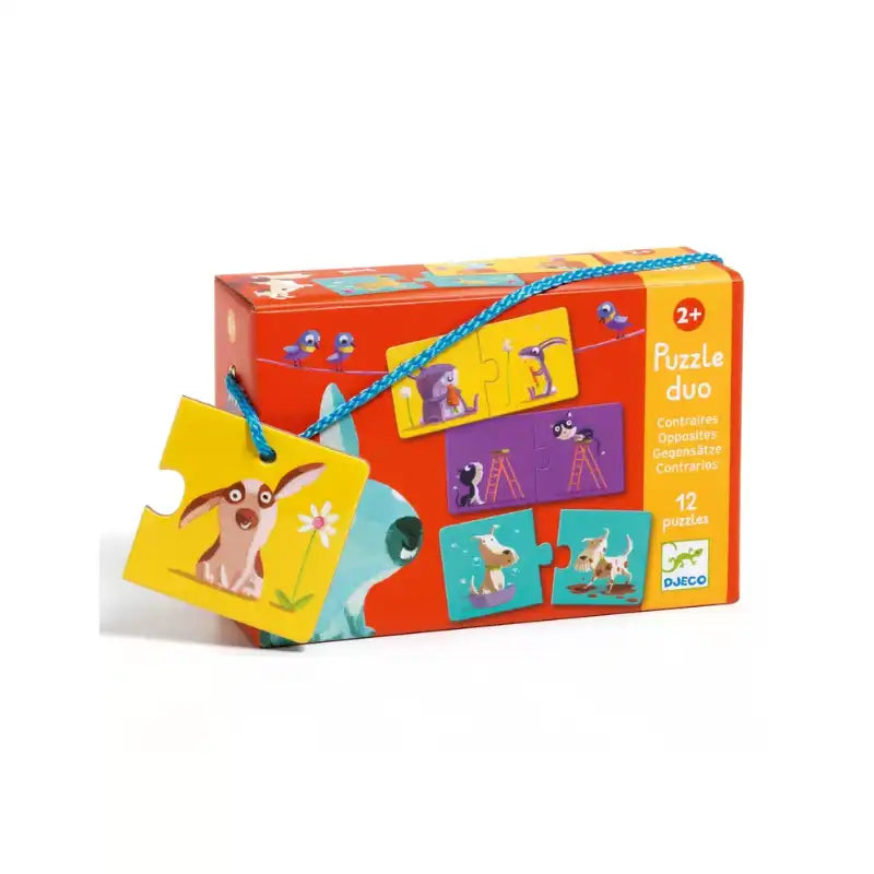 Djeco İkili Puzzle Duo Opposites