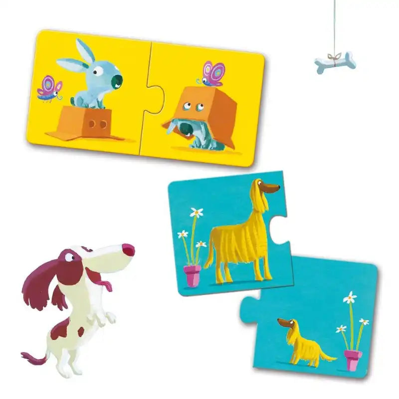 Djeco İkili Puzzle Duo Opposites