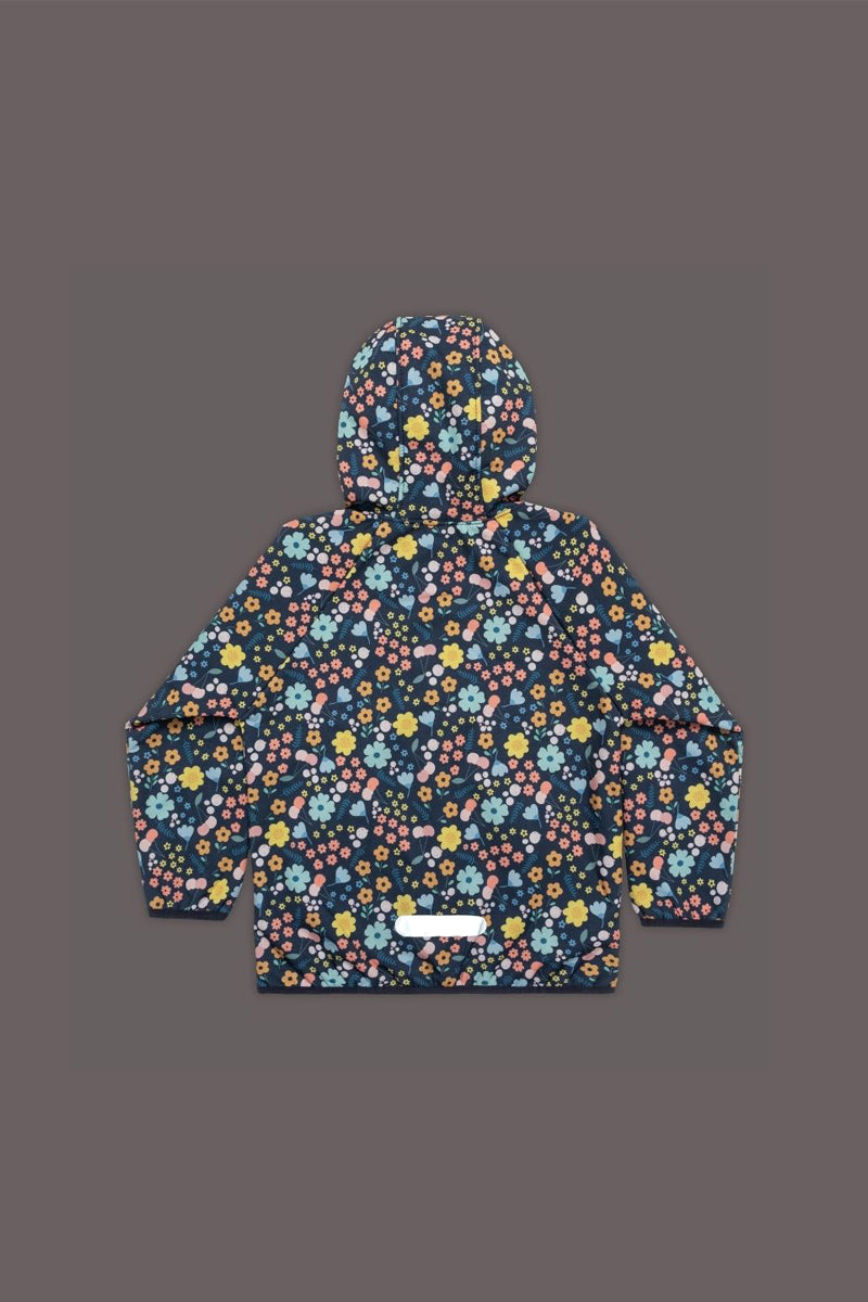 Miela Su Tutmaz Softshell Desenli Ceket Dark Floral