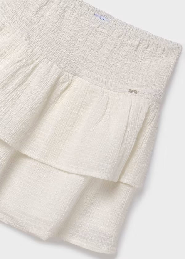 Mayoral Kız Çocuk Etek Beyaz