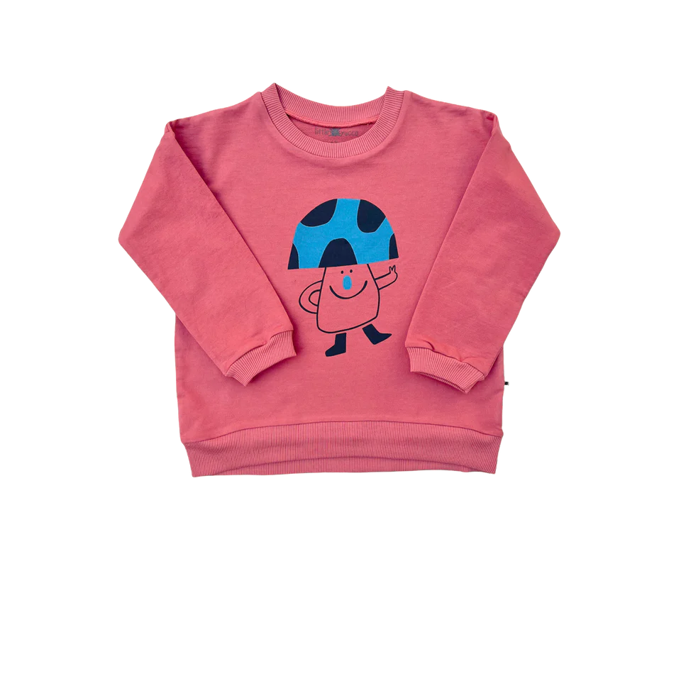 Little Yucca Grow Sweatshirt Cherry