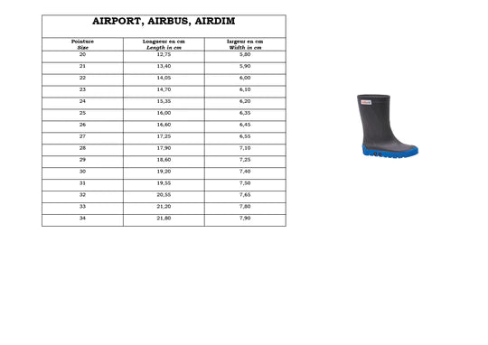 Meduse Çocuk Botu Airport Jaune Blanc