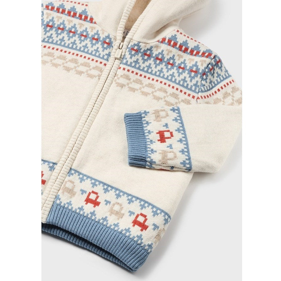 Mayoral Erkek Bebek Kürk Astarlı Triko Hırka