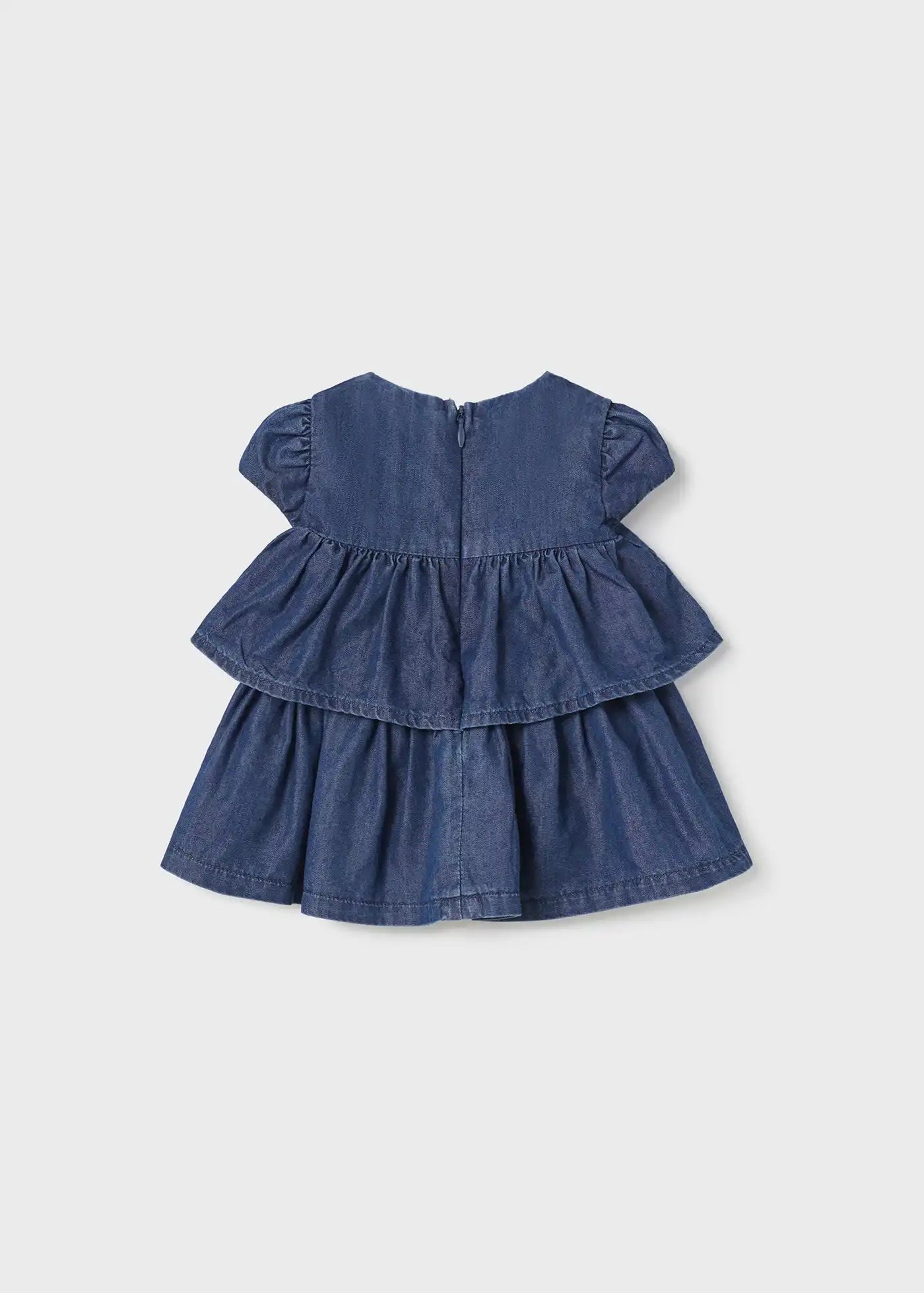 Mayoral Kız Bebek Denim Elbise Mavi