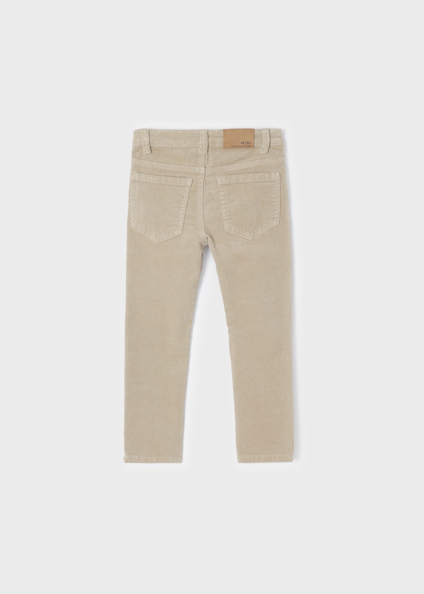 Mayoral Pantolon Mayoral Slim Fit Fitilli Kadife Pantolon Krem