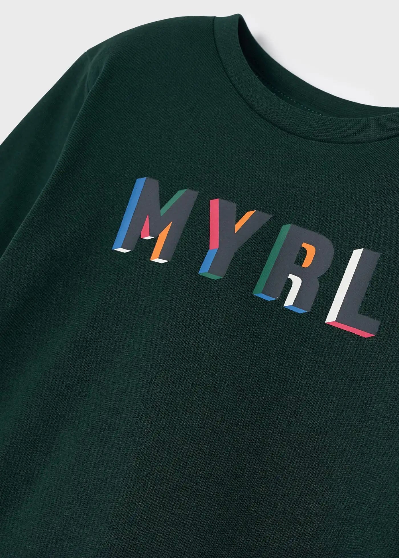 Mayoral Erkek Çocuk Uzun Kollu Tshirt Yeşil
