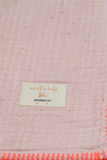 Miela Kids Battaniye Miela Kids Müslin Neon Marshmallow Battaniye Pembe