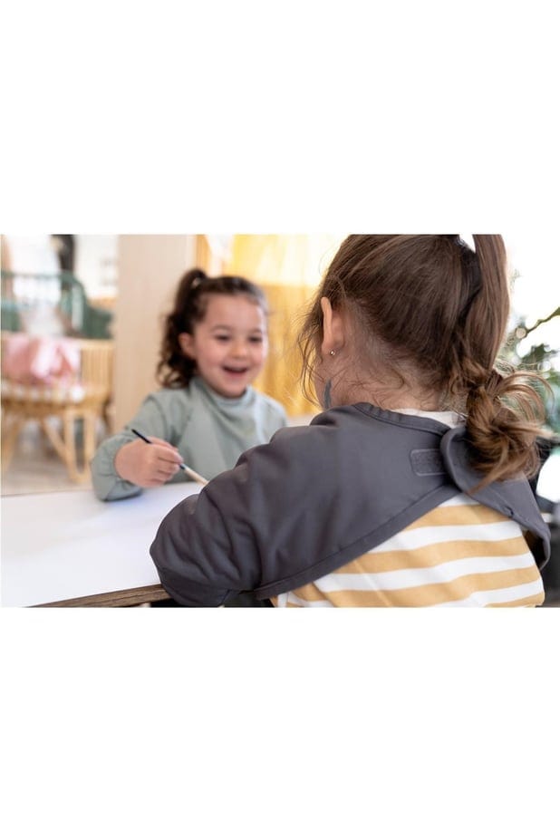 Miela Kids Önlük Miela Kids Su Geçirmez Etkinlik Önlüğü Luca No Mess Antrasit