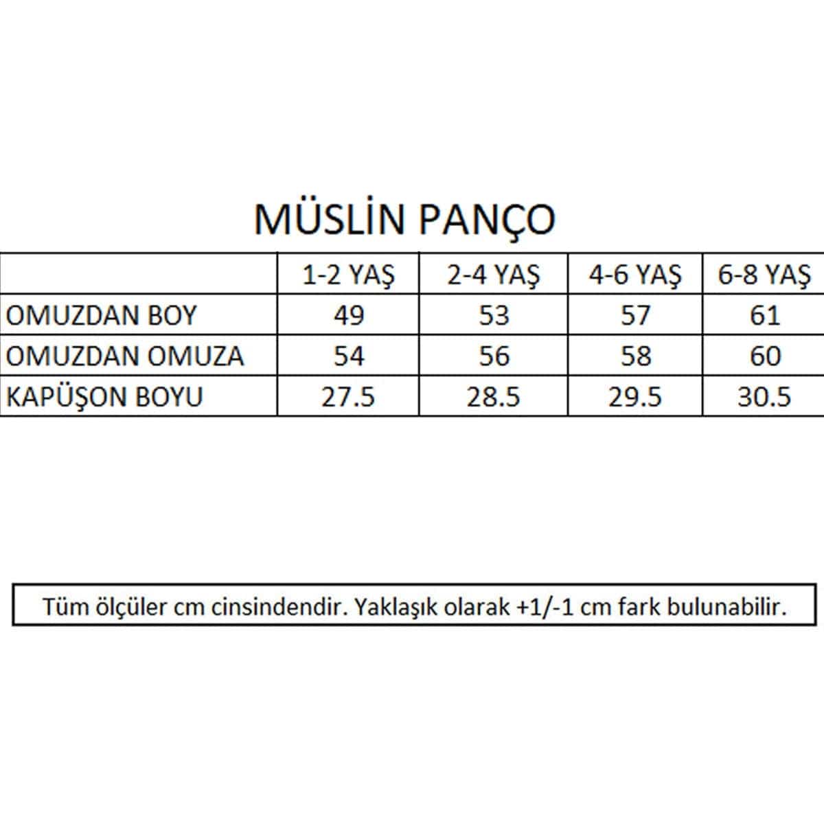 Miela Kids Panço Miela Kids Müslin Panço Çizgili Lacivert