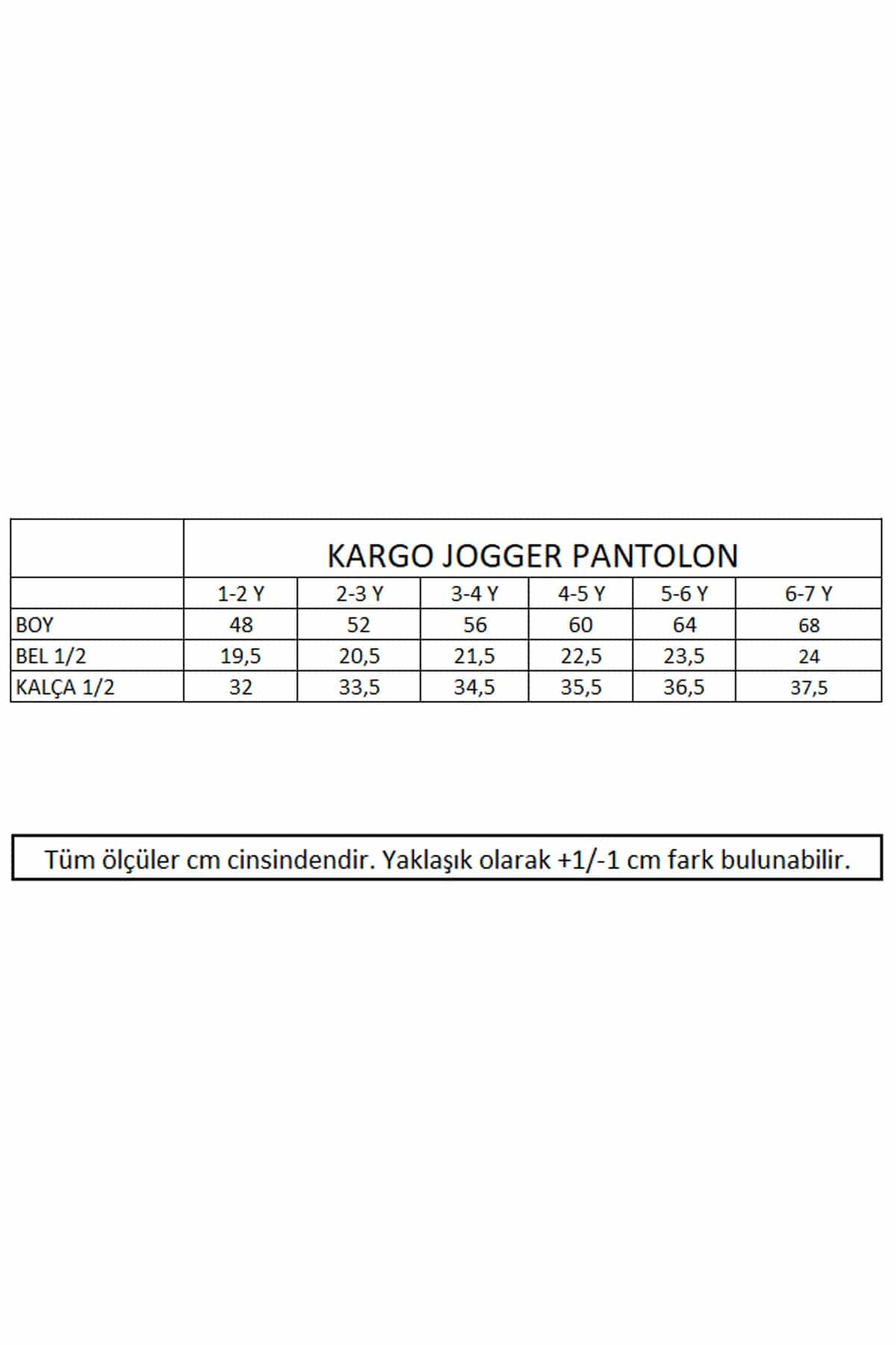 Miela Kids Pantolon Miela Kids Kargo Jogger Pantolon Petrol