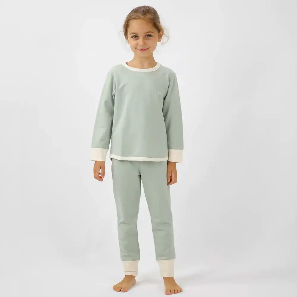KidZee 1.0 Tog Sage Pj-Zee Pijama Takımı