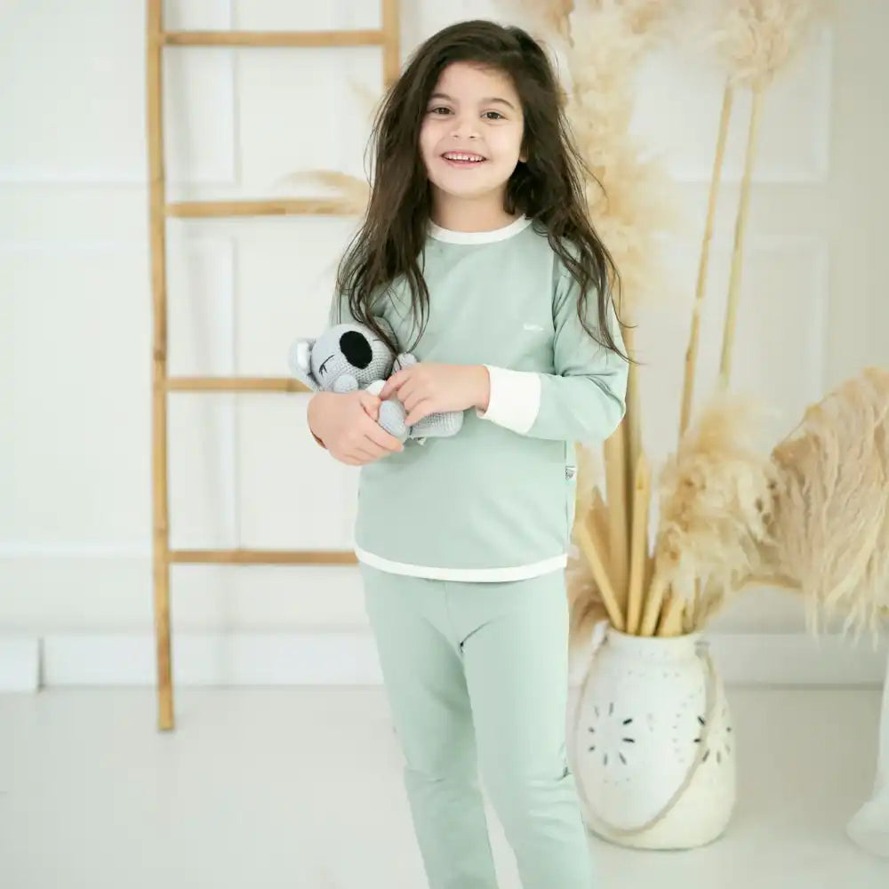 KidZee 1.0 Tog Sage Pj-Zee Pijama Takımı