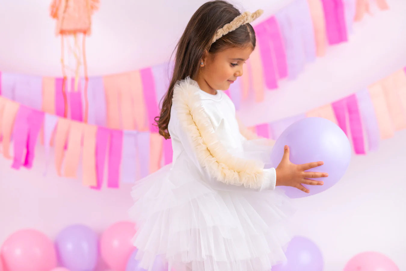 Mini Celebrities Poppy Sweatshirt Beyaz