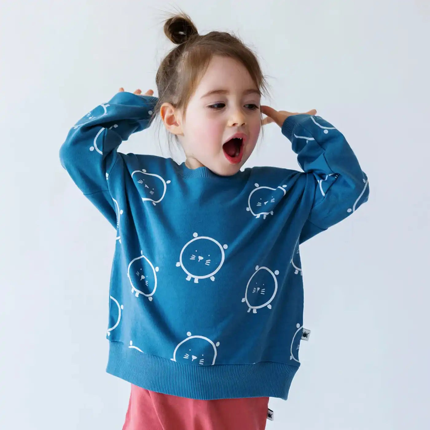 Little Yucca Grow Sweatshirt Mavi