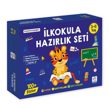 Yükselen Zeka 3-6 Yaş İlkokula Hazırlık Seti