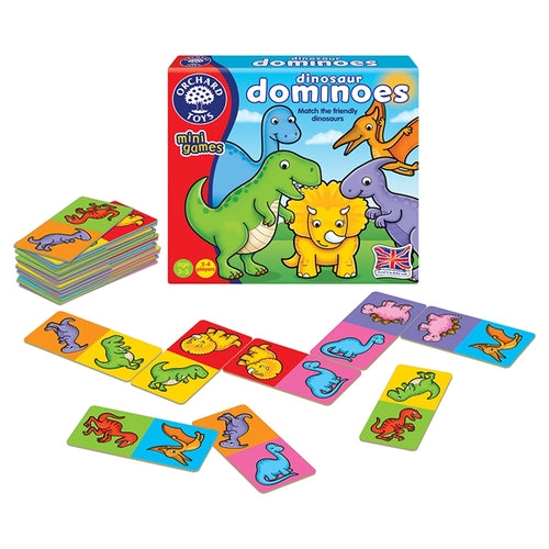 Orchard Toys Dinosaur Dominoes (Sevimli Dinozorlar Mini Domino)