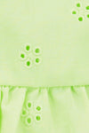 Carter's Kız Bebek Bluz Pantolon Takım Yeşil