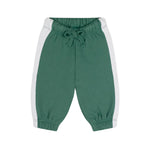 Antebies Bebek Sweatshirt Pantolon Set Kontrast Yeşil