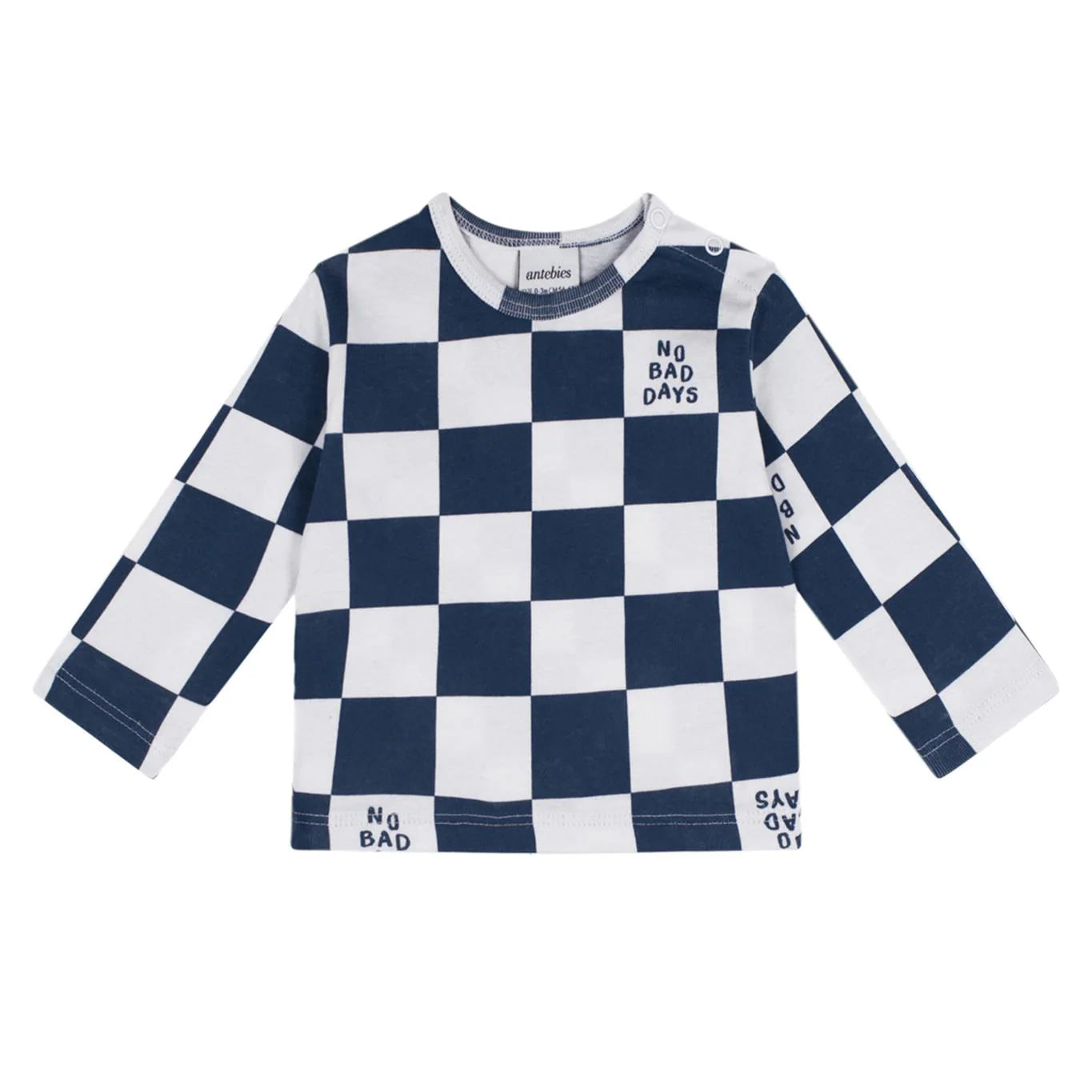 Antebies Bebek Uzun Kollu Tshirt Pantolon Set Lacivert No Bad Days