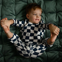 Antebies Bebek Uzun Kollu Tshirt Pantolon Set Lacivert No Bad Days