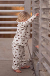 Antebies Bebek Uzun Kollu Tshirt Pantolon Set Rakun