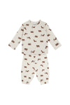 Antebies Bebek Uzun Kollu Tshirt Pantolon Set Rakun