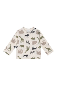 Antebies Bebek Uzun Kollu Tshirt Pantolon Set Safari Macerası