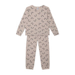 Antebies Panda Uzun Kollu Pijama Takımı Bej