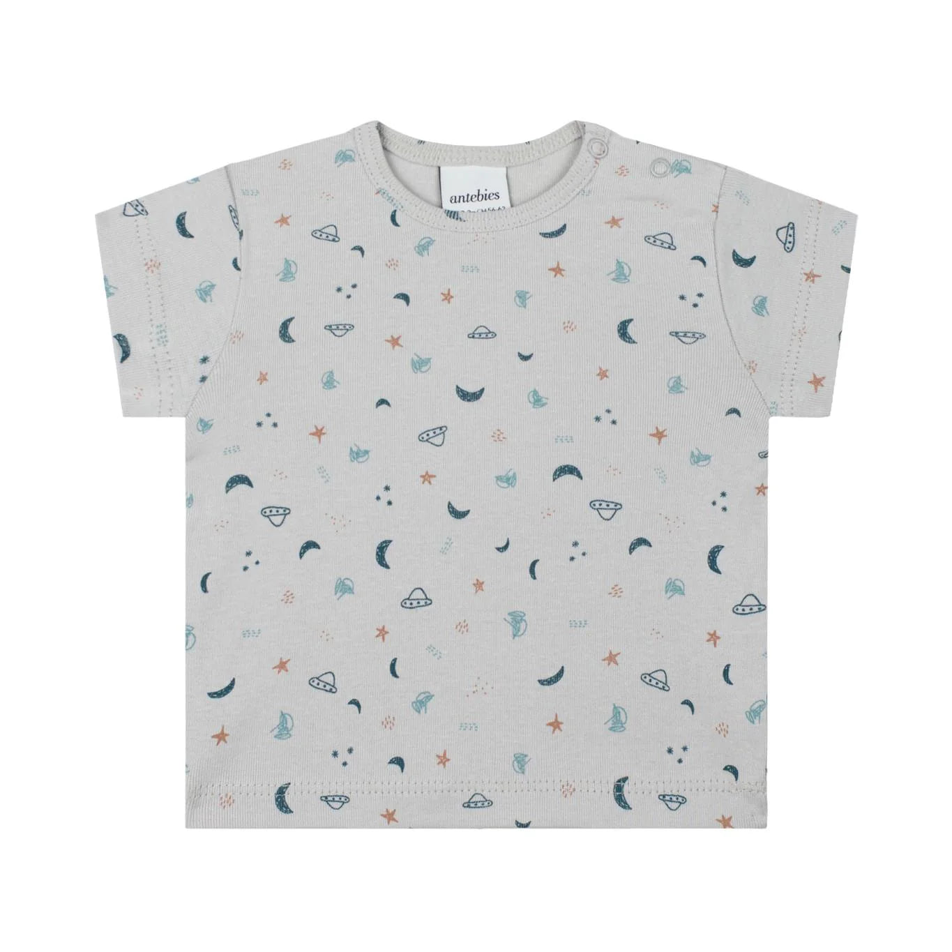 Antebies Tshirt Şortlu Set Uzay
