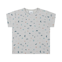 Antebies Tshirt Şortlu Set Uzay