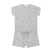 Antebies Tshirt Şortlu Set Uzay