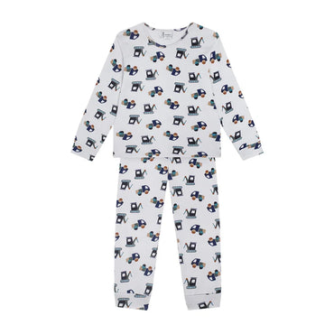 Antebies Uzun Kollu Pijama Takımı İnşaat Ekibi