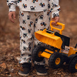 Antebies Uzun Kollu Pijama Takımı İnşaat Ekibi