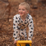 Antebies Uzun Kollu Pijama Takımı İnşaat Ekibi