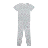 Antebies Kısa Kollu Pijama Kır Çiçekleri
