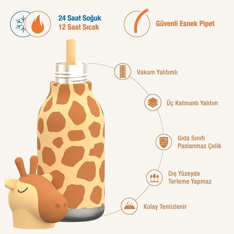 Asobu Bestie Bottle Giraffe