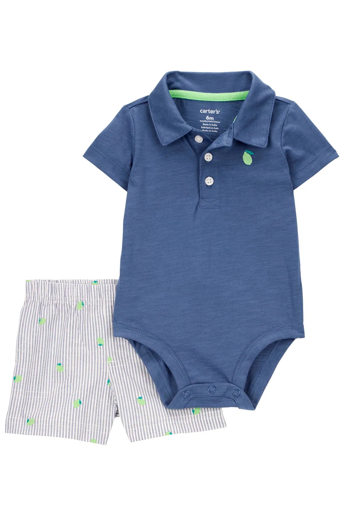 Carter's Erkek Bebek Body Pantolon Set İkili Paket