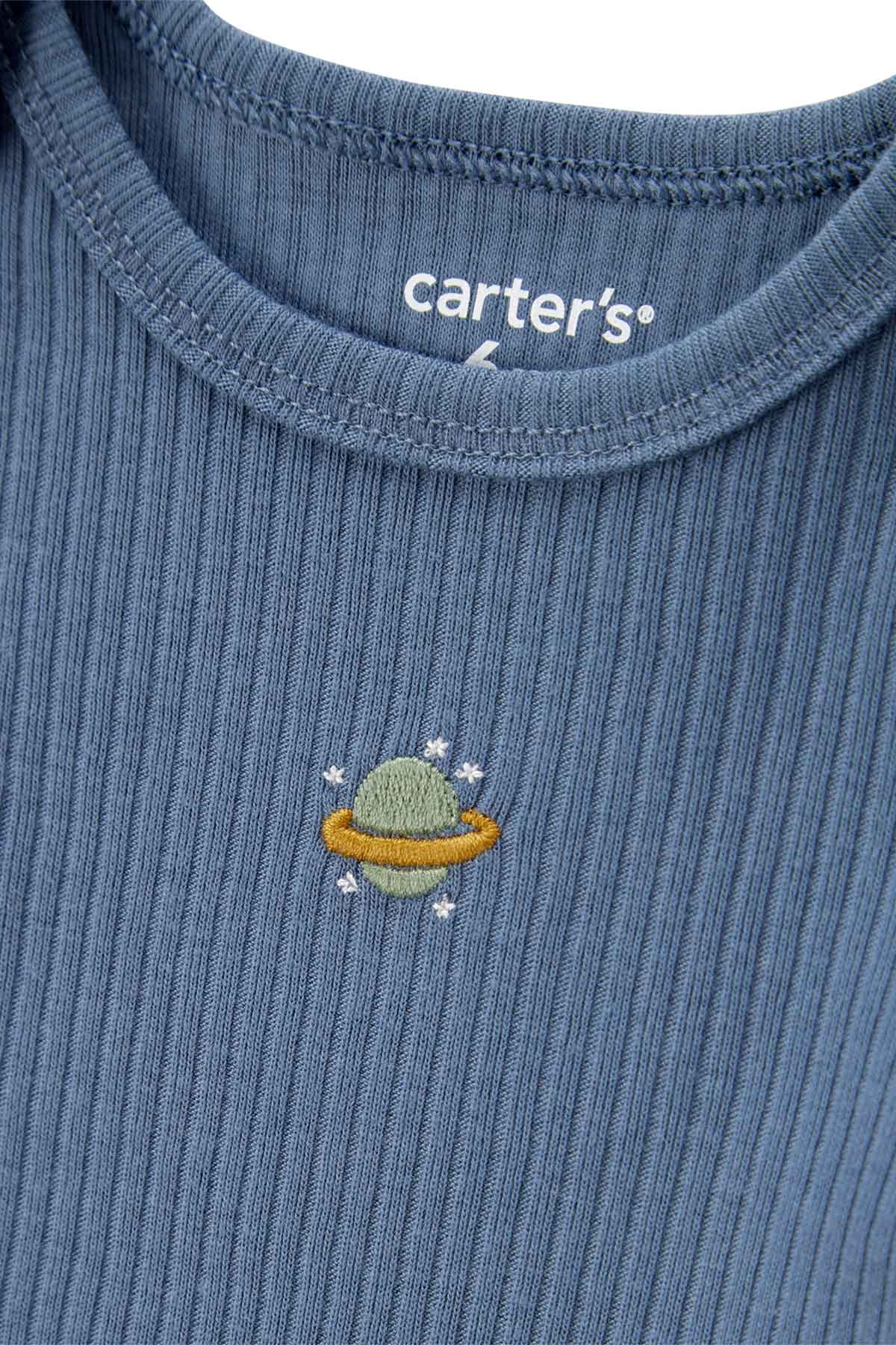 Carter's Erkek Bebek Mavi 3Lü Set  Gezegen