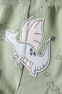 Carter's Erkek Bebek Yeşil 3Lü Set Ejderha Baskılı