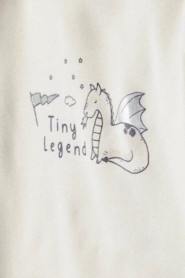 Carter's Erkek Bebek Yeşil 3Lü Set Ejderha Baskılı