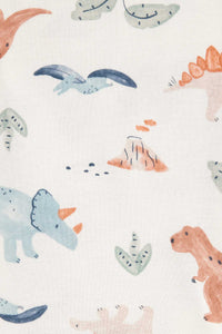 Carter's Erkek Bebek Uzun Kollu 4lü Body Dinozor Baskılı