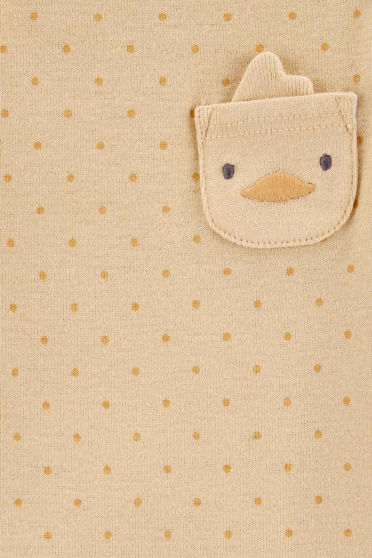 Carter's Kız Bebek Uzun Kollu 4lü Body Renkli