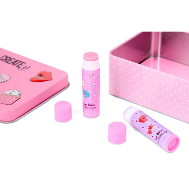 Create It Metal Kutulu Dudak Balmı Seti