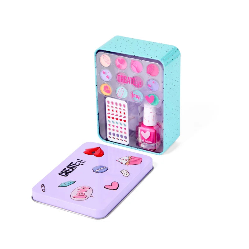 Create It Metal Kutulu Makyaj Seti Love