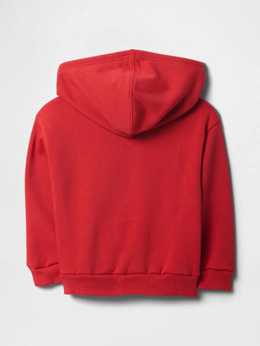 Gap Bebek Kapüşonlu Sweatshirt Kırmızı