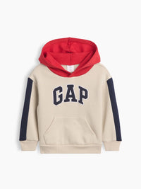 Gap Erkek Bebek Relaxed Colorblock Logo Sweatshirt Bej