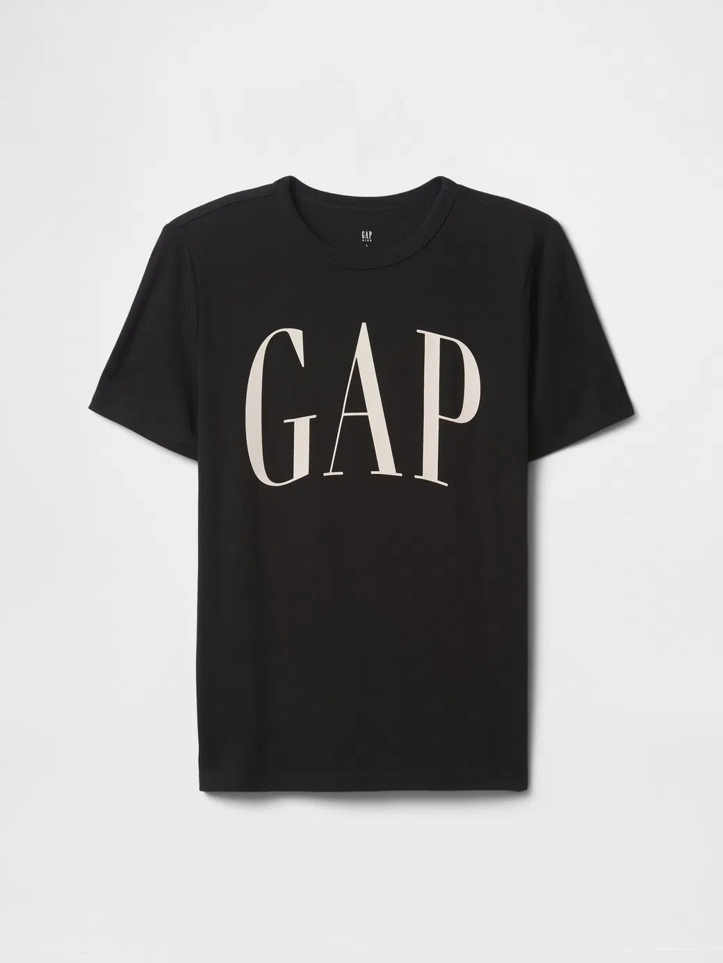 Gap Erkek Çocuk Kısa Kol Logo Tishirt Siyah