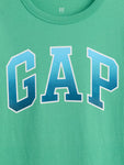 Gap Erkek Çocuk Kısa Kol Logo Tshirt Açık Yeşil