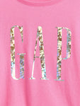 Gap Kız Bebek Logo Tshirt Pembe