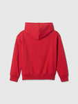 Gap Logo Çocuk Relaxed Fermuarlı Sweatshirt Kırmızı